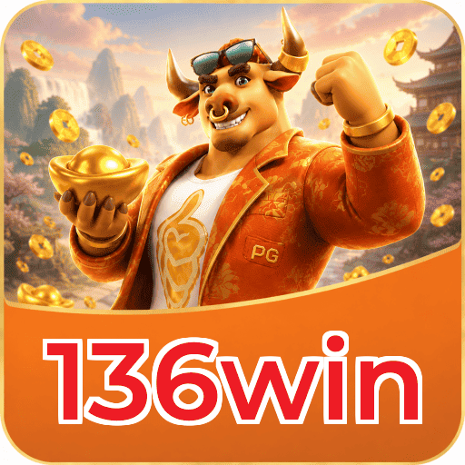 136win Logo - Bônus com Rollover Justo