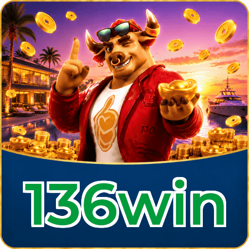 Logo 136win Telegram Canal Oficial
